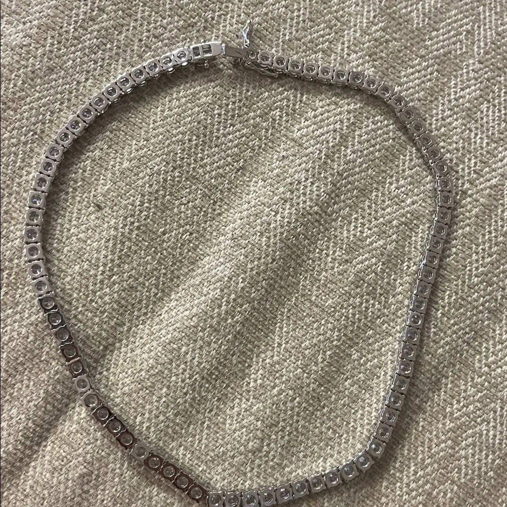 Classic 5mm Tennis Necklace 16”